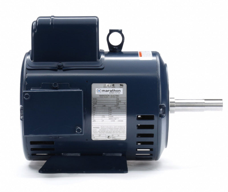 Marathon Motors 3 HP Close-Coupled Pump Motor,Capacitor-Start,3500 Nameplate RPM,115/230 Voltage,182JM - 182TCDW7318