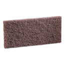 Boardwalk Heavy-Duty Brown Pads, 4 X 10, 20/Carton - BWK403