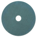 3M Ultra High-Speed Floor Burnishing Pads 3100, 27" Diameter, Aqua, 5/Carton - MMM20264