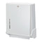 San Jamar True Fold C-Fold/Multifold Paper Towel Dispenser, White, 11 5/8 X 5 X 14 1/2 - SJMT1905WH