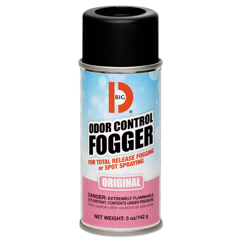 Big D Odor Control Fogger, Original Scent, 5 Oz Aerosol, 12/Carton - BGD341