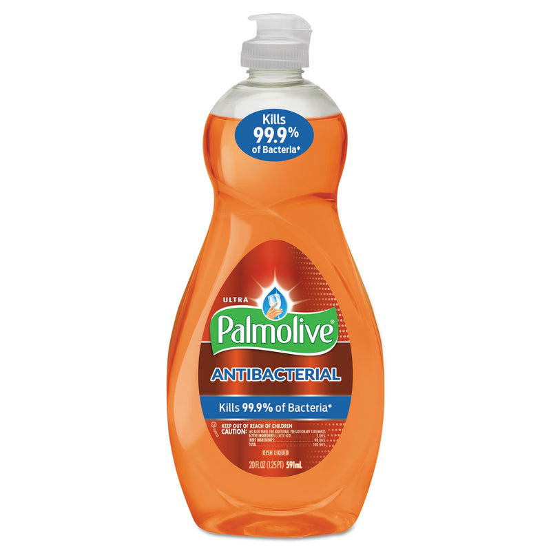 Palmolive Ultra Antibacterial Dishwashing Liquid, 20 Oz Bottle, 9/Carton - CPC45038