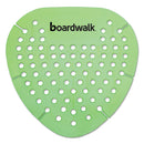 Boardwalk Gem Urinal Screen, Lasts 30 Days, Green, Herbal Mint Fragrance, 12/Box - BWKGEMHMI