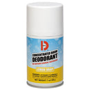 Big D Metered Concentrated Room Deodorant, Lemon Scent, 7 Oz Aerosol, 12/Carton - BGD451
