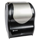 San Jamar Smart System With Iq Sensor Towel Dispenser, 16 1/2 X 9 3/4 X 12, Black/Silver - SJMT1470BKSS