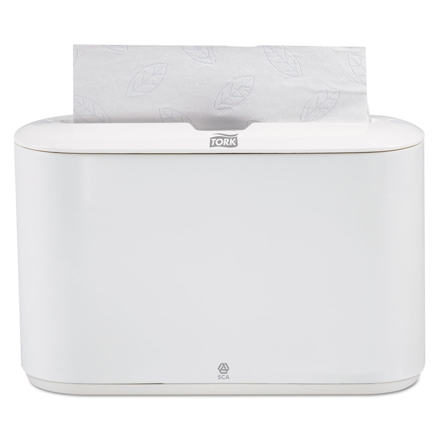 Tork Countertop Towel Dispenser, White, Plastic, 14.76