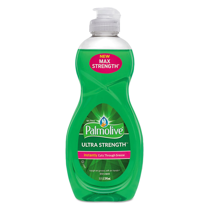 Palmolive Dishwashing Liquid, Ultra Strength, Original Scent, 10 Oz Bottle, 16/Carton - CPC45094