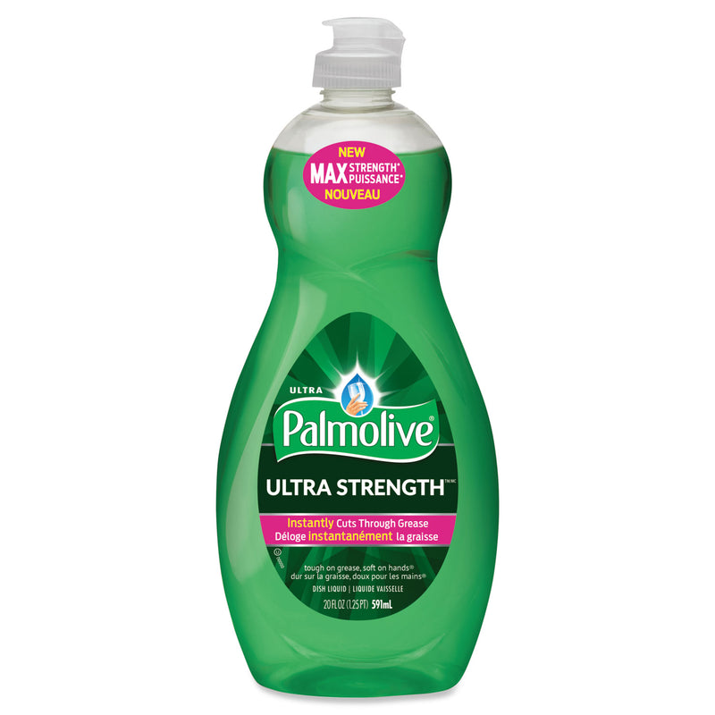 Palmolive Dishwashing Liquid, Ultra Strength, Original Scent, 20 Oz Bottle, 9/Ctn - CPC45118