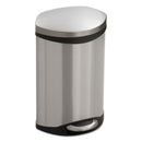 Safco Step-On Medical Receptacle, 3 Gal, Stainless Steel - SAF9901SS