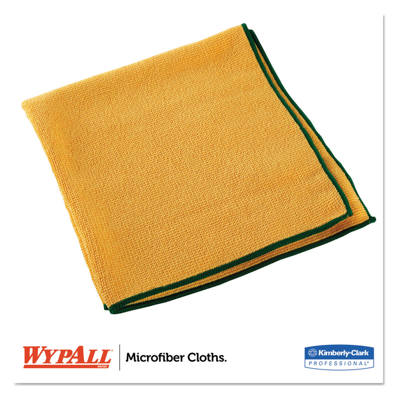 Wypall Microfiber Cloths, Reusable, 15 3/4 X 15 3/4, Yellow, 6/Pack - KCC83610