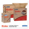 Wypall L20 Towels, Pop-Up Box, 2-Ply, 9 1/10 X 16 4/5, Brown, 88/Box, 10 Boxes/Carton - KCC47033