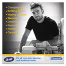 Scott Shop Towels, Standard Roll, 10.4 X 11, Blue, 55/Roll, 12 Rolls/Carton - KCC75147