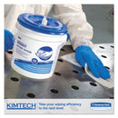 Kimtech Wettask System For Solvents, Wipers Only, 9 X 15, White, 275/Roll, 2 Roll/Carton - KCC06006