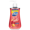 Dial Antibacterial Liquid Soap, 7.5 Oz Pump Bottle, Pomegranate And Tangerine, 12/Carton - DIA08513CT