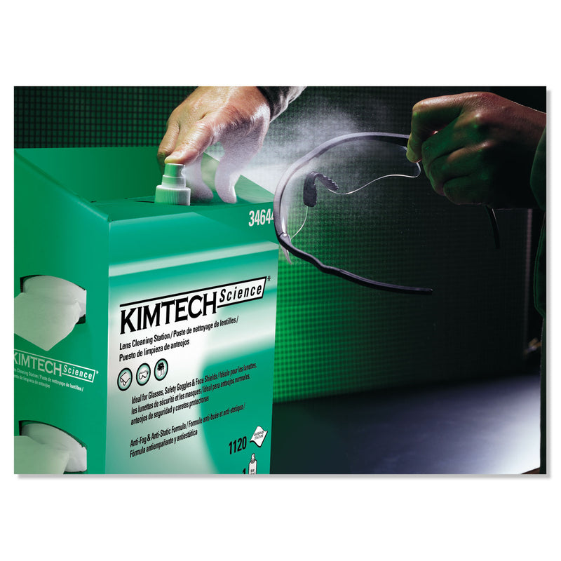 Kimtech Kimwipes Lens Cleaning, 16Oz Spray, 4 2/5 X 8 1/2, 1120 Wipes/Box, 4/Carton - KCC34644