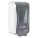 GOJO Fmx-20 Soap Dispenser, 2000 Ml, 6.5" X 4.7" X 11.7", White/Gray, 6/Carton - GOJ527006