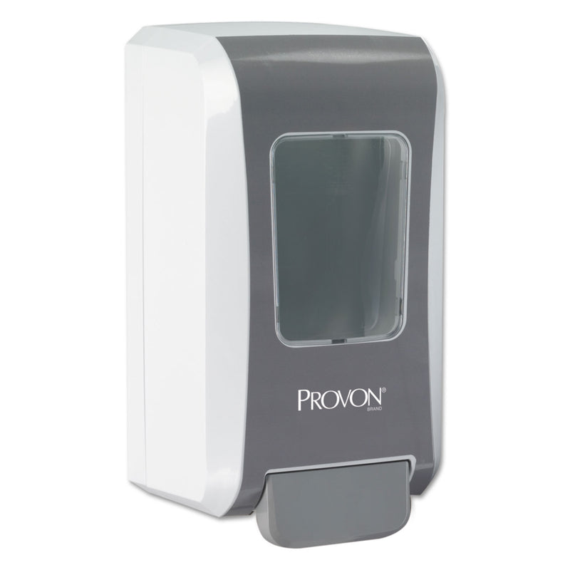Provon Fmx-20 Soap Dispenser, 2000 Ml, 6.5" X 4.7" X 11.7", Gray/White, 6/Carton - GOJ527706