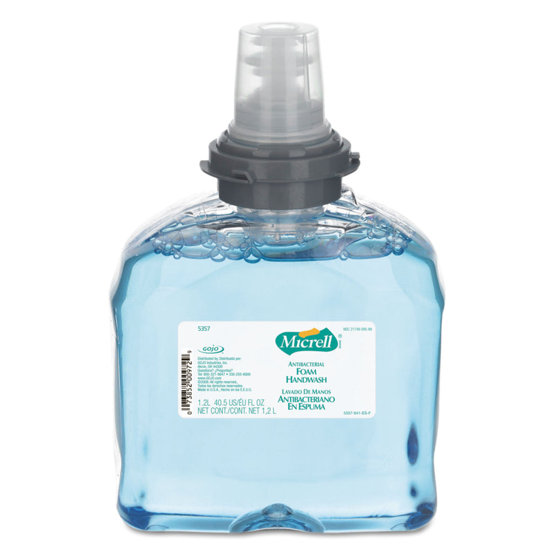 Micrell Antibacterial Foam Handwash, Touch-Free Refill, 1200 Ml, 2 ...