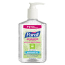 Purell Advanced Hand Sanitizer Green Certified Gel, Fragrance-Free, 8 Oz Pump Bottle - GOJ969112EA