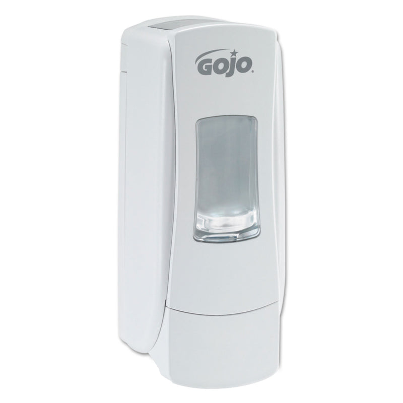 GOJO Adx-7 Dispenser, 700 Ml, 3.7" X 3.5" X 9.7", White - GOJ878006