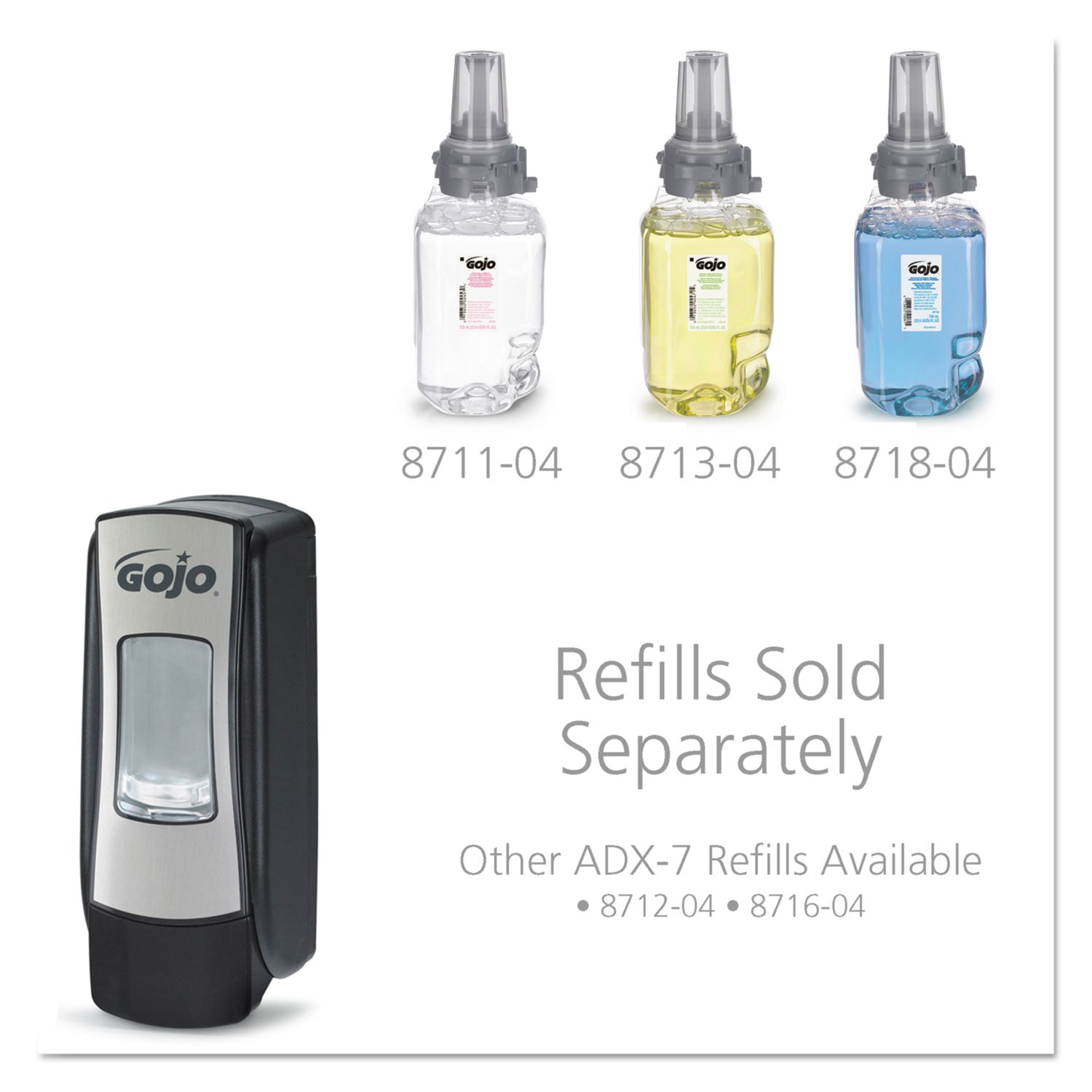 GOJO Adx-7 Dispenser, 700 Ml, 9.8