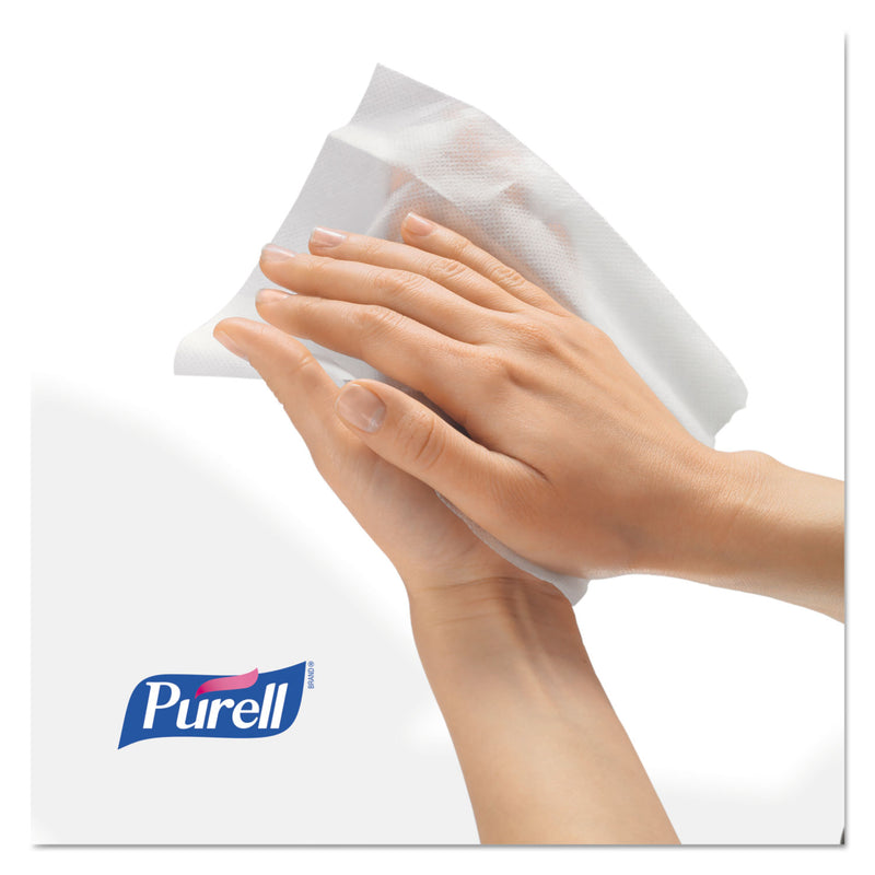 Purell Cottony Soft Individually Wrapped Hand Sanitizing Wipes, 5" X 7", 120/Box - GOJ902712BX