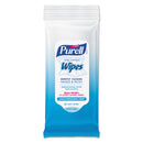 Purell Hand Sanitizing Wipes, 7 X 6, Alcohol Free, Fresh Scent, 20/Pack, 28/Carton - GOJ912428CMRCT