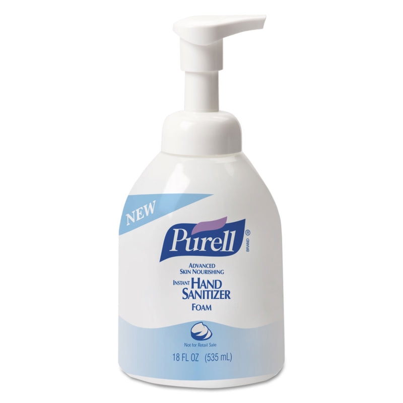Purell Advanced Hand Sanitizer Skin Nourishing Foam, 535 Ml Bottle, 4/Carton - GOJ579804