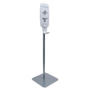 Purell Ltx Or Tfx Touch-Free Dispenser Floor Stand, Silver, 23 3/4 X 16 3/5 X 5 29/100 - GOJ2423DS