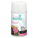Timemist Premium Metered Air Freshener Refill, Desert Bloom, 6.6 Oz Aerosol, 12/Carton - TMS1048495