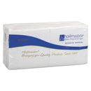Hoffmaster Beverage Napkins, 2-Ply 9 1/2 X 9 1/2, White, Embossed, 1000/Carton - HFM180300