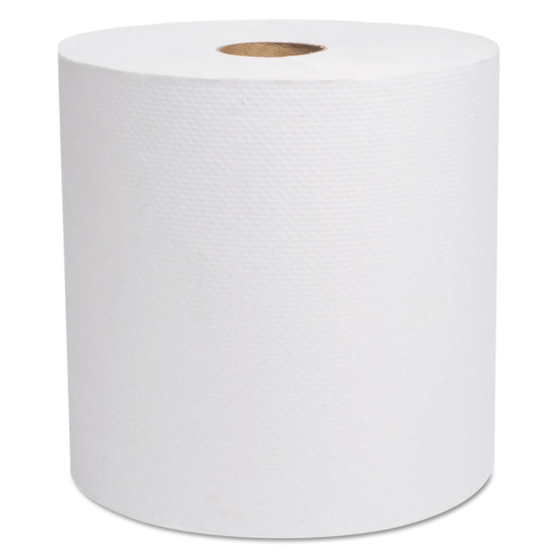 Cascades Select Hardwound Roll Towels, White, 7 7/8" X 800 Ft, 6/Carton - CSDH280