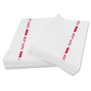 Cascades Busboy Guard Antimicrobial Towels, White/Red, 12 X 24, 20/Pack, 12 Packs/Carton - CSD35060