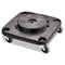 Rubbermaid Brute Container Square Dolly, 250 Lb Capacity, 17.25 X 6.25, Black - RCP3530