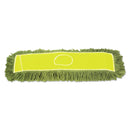 Boardwalk Echo Dustmop, Synthetic/Cotton, 36" X 5", Green, 12/Carton - BWKECHO365LGSP