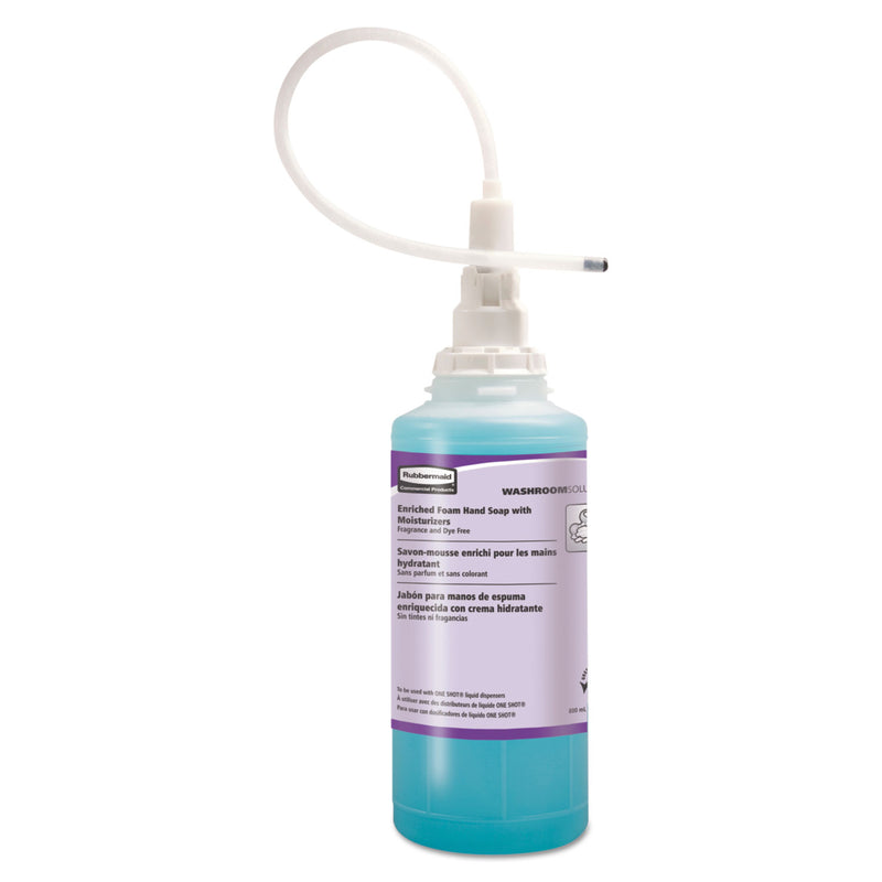Rubbermaid Enriched Moisturizing Foam Hand Soap, Citrus Scent, 800Ml Refill, 4/Carton - RCP750517