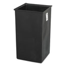 Safco Rigid Liner For Saf9728/Saf9729 Waste Receptacles, Plastic, 36 Gal, Black - SAF9669