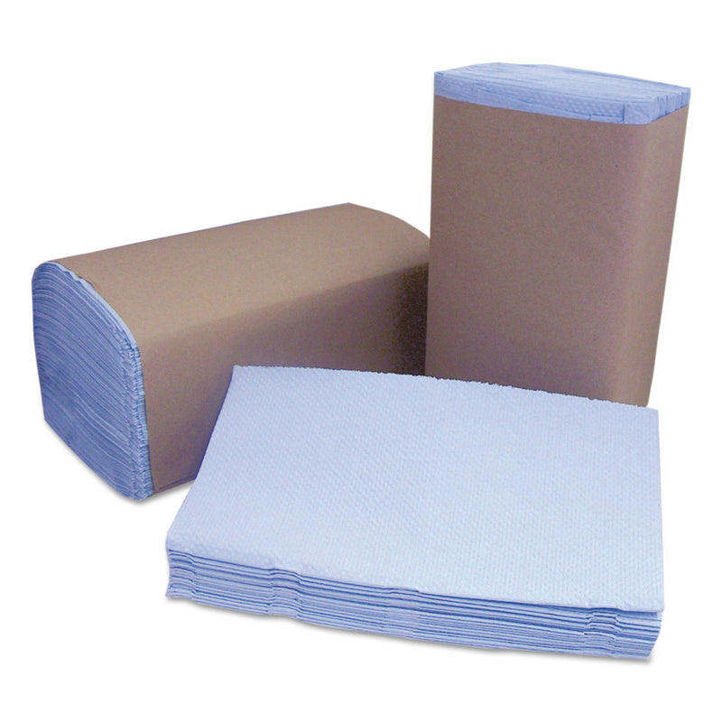 Cascades Tuff-Job Windshield Towels, 2 Ply, 10.25 X 9.25, Blue, 168/Pack, 12 Packs/Carton - CSDW120