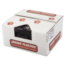 Jaguar Repro Low-Density Can Liners, 45 Gal, 1.5 Mil, 40" X 46", Black, 100/Carton - JAGR4046H