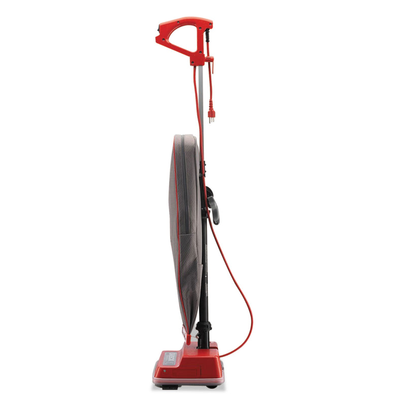 Oreck U2000R-1 Commercial Upright Vacuum, 120 V, Red/Gray, 12 1/2 X 6 3/4 X 47 3/4 - ORKU2000R1