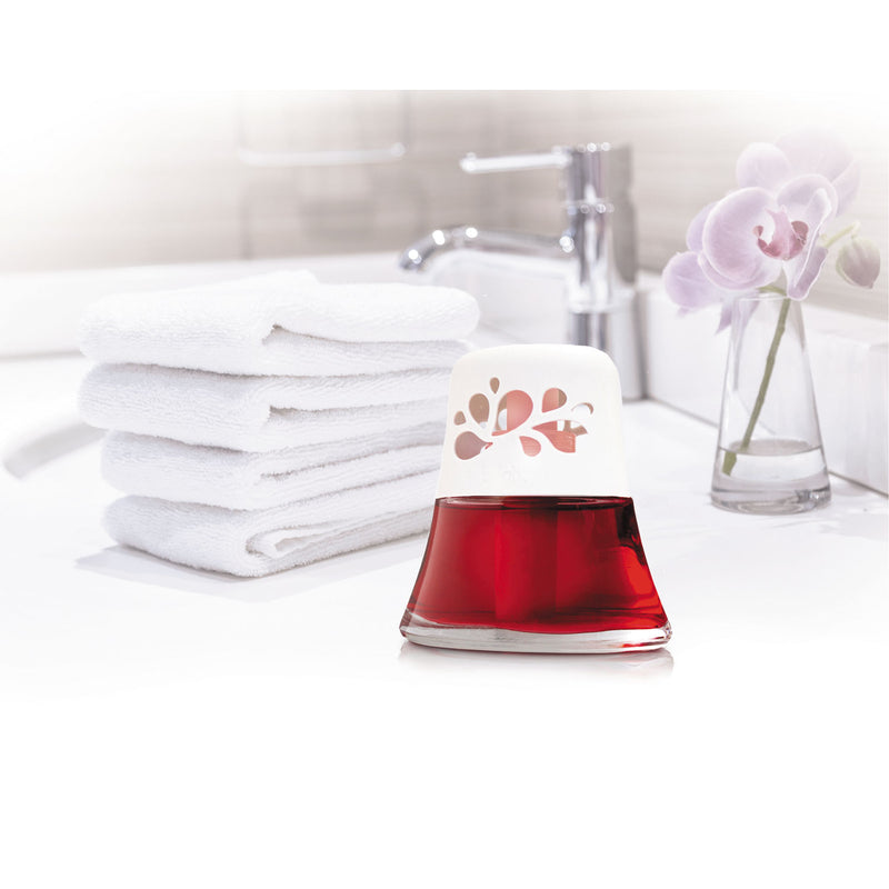Bright Air Scented Oil Air Freshener, Macintosh Apple And Cinnamon, Red, 2.5 Oz, 6/Carton - BRI900022CT