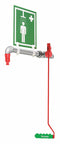 Hughes Emergency Shower, Wall Mount, Plastic, 2 3/4 in x 2 in Head Dia. - 23GRM