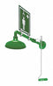 Hughes Emergency Shower, Wall Mount, Plastic, 2 3/4 in x 2 in Head Dia. - L23GSH