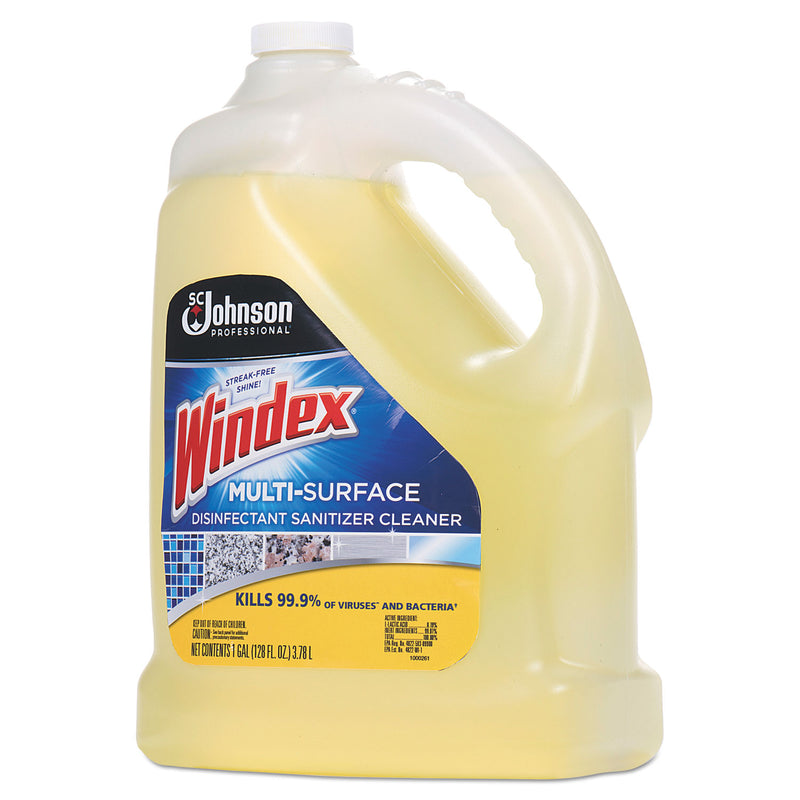 Windex Multi-Surface Disinfectant Cleaner, Citrus, 1 Gal Bottle - SJN682265EA