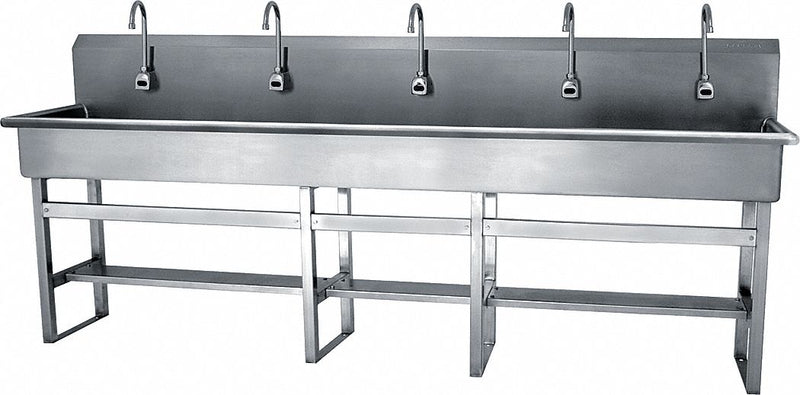 Sani-Lav Sani-Lav, General Purpose, 5, Stainless Steel, Wash Station - 510FB