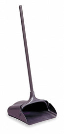 Rubbermaid Long Handled Dust Pan with Wheels, Dust Pan, Long Handled/Lobby, Plastic - FG253104BLA