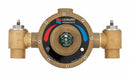 Leonard 2 in Sweat Inlet Type Mixing Valve, Lead Free bronze, 10 to 205 gpm - LV-985-SW-LF-RF