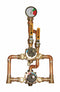 Leonard 3/4 in NPT Inlet Type Mixing Valve, Lead Free bronze, 1 to 42 gpm - TM-420B-LF-DT-RF