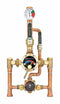 Leonard 1 1/4 in NPT Inlet Type Mixing Valve, Lead Free bronze, 1 to 103 gpm - TM-920B-LF-DT-RF