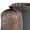 AbilityOne Recycled Material Trash Bag, 60 gal., LLDPE, Flat Pack, Black/Brown, PK 20 - 8105-01-517-3668